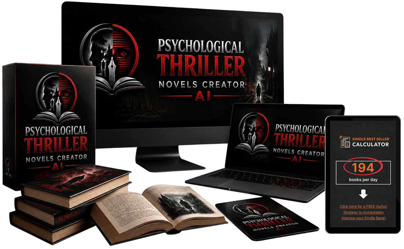 Psychological Thriller Novels Creator AI